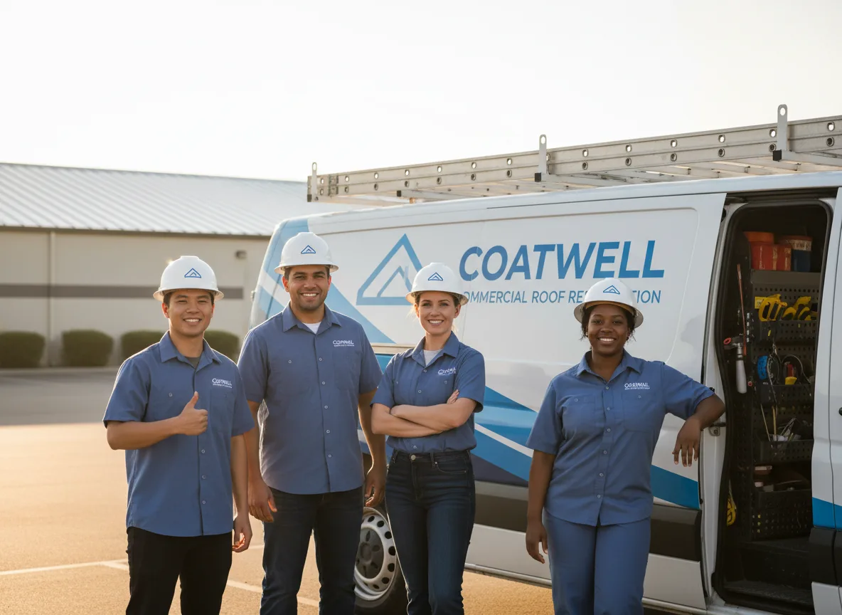 Commercial roof coating company in Halsey, OR